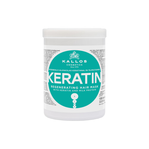 Kallos Masque pour Cheveux Keratin 1 L