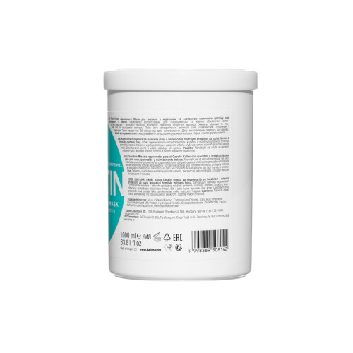 Kallos Masque pour Cheveux Keratin 1 L 1