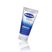 Crema di terapia del piede intenso blu -emu per pelle secca e piedi stanchi - 5 once