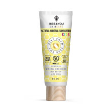 Enfants, Crème Solaire Minérale Naturelle, SPF 50+