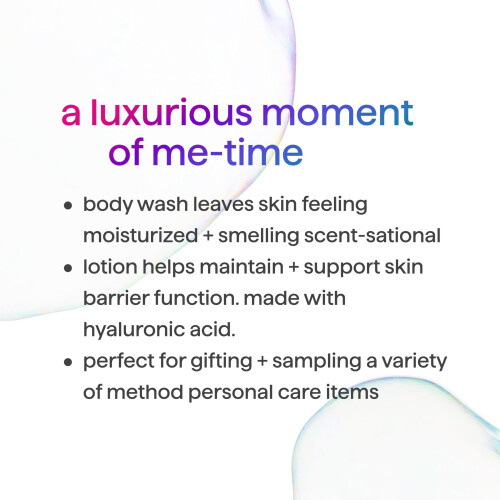 Method Methode Body Wash (18oz) et Lotion (14oz) Ensemble cadeau simplement nourrir 2