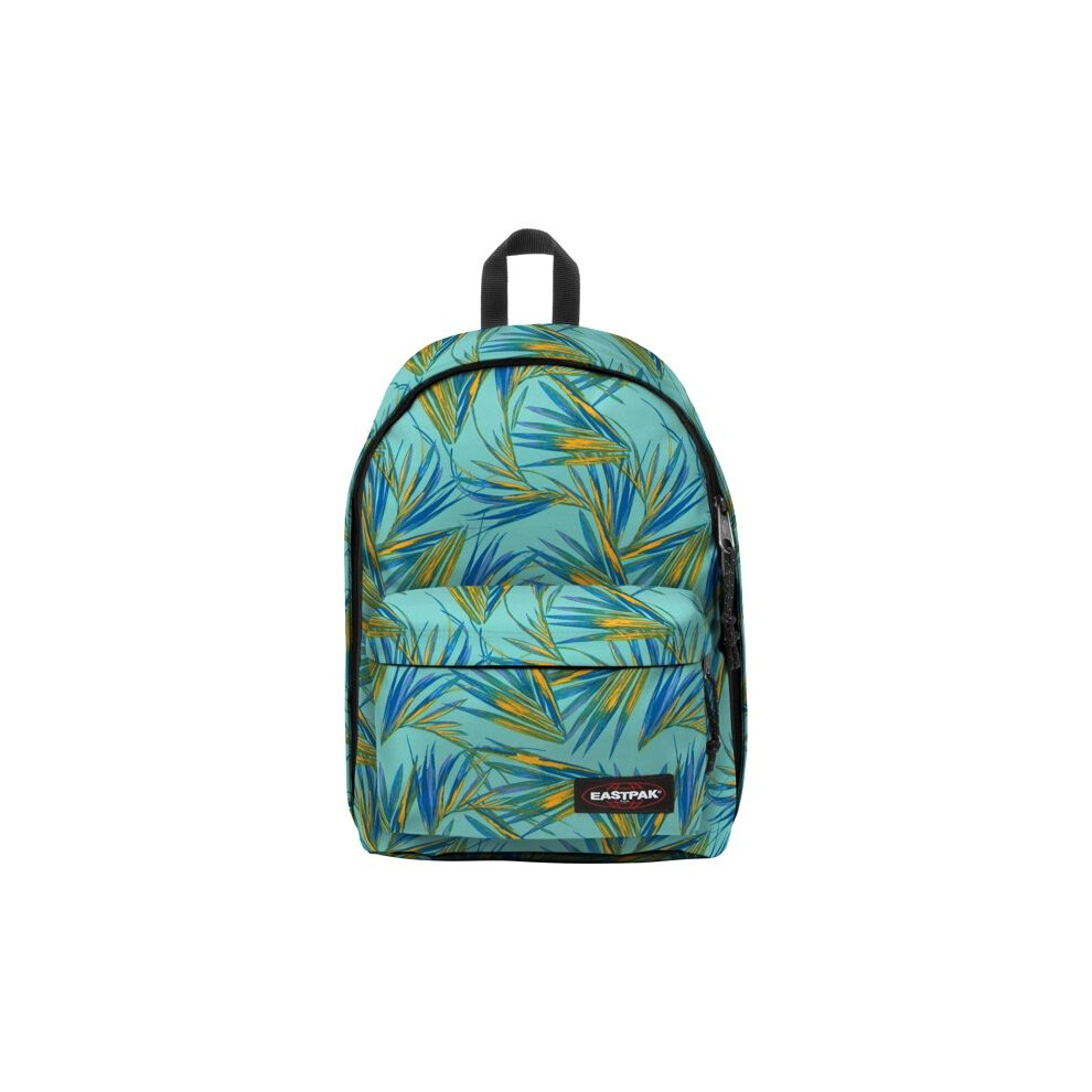 Eastpak Out Of Office Zaino, 27 L, Brize Palm Aqua, Blu