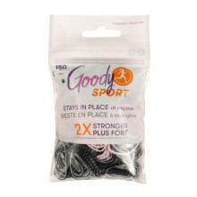 Goody Sport Ouchless Forever Polyband Hair Ties - 150 Ct Two-Tone SlideProof Sport-Level Grip for Workouts Hair Accessories All Hair Types