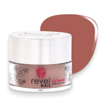 Revel Nail Dip Powder  Brown Nude Powder Dip Nagellack Splitterfestes Dip Nail Powder mit Vitamin E und Kalzium DIY Manikre Wink