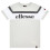 Ellesse Kinder T-Shirt - Ellesse - Strisciaight - Hellgrau - 100% Baumwolle - Kurzarm 1