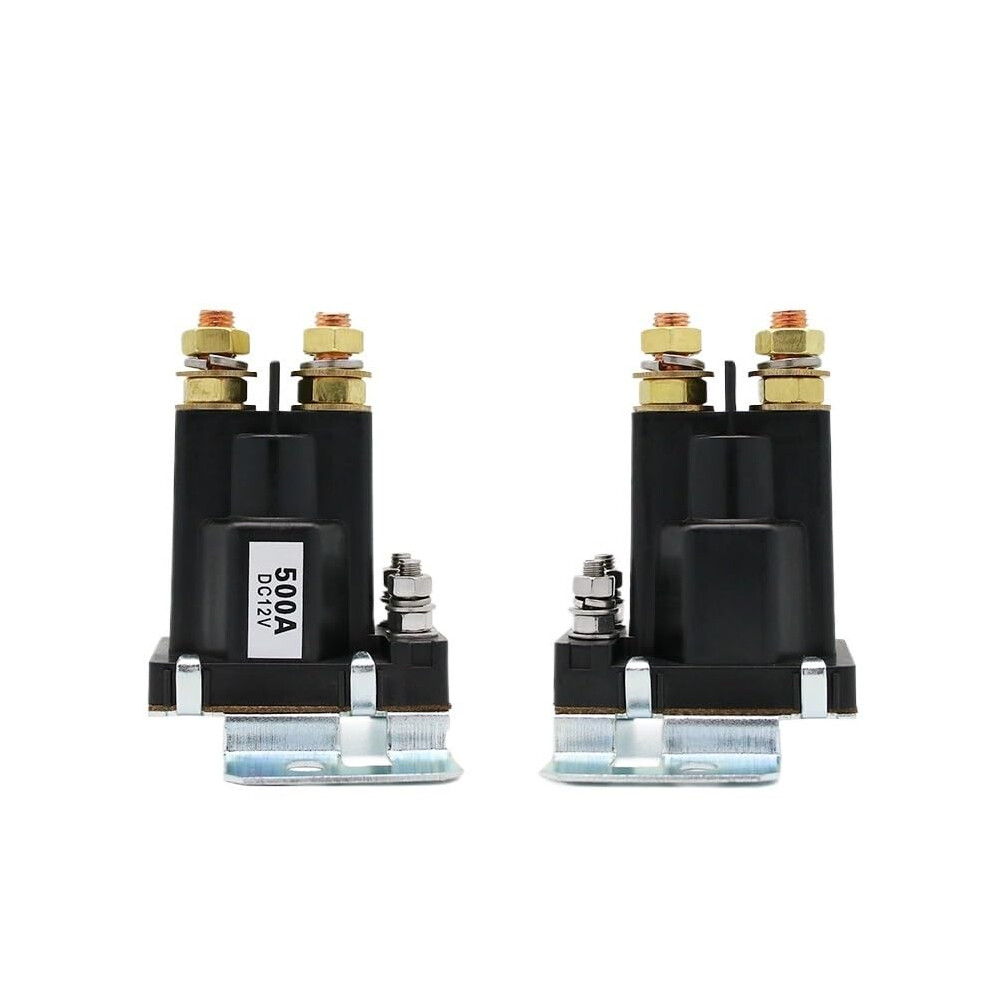 Dual Battery Start Relay 4 Pin 500A 12V 24Vdc Heavy Current Auto Start Contactor For Cars And Trucks 6947110187440