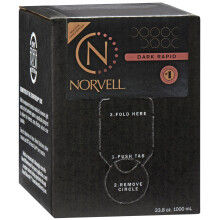 Norvell Premium Spray Tan Solution Dark Rapid 1 Liter  Professionelle sonnenlose Brunungsformel fr schnelle, natrliche, bronzefarbene, glanzfreie