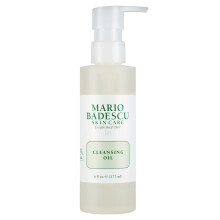 Mario Badescu Huile Nettoyante pour Tous Types de Peau | Démaquillant & Nettoyant 2-en-1 | 6 Fl Oz