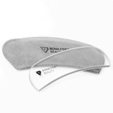 Bona Fide Beauty Ergonomic Moon Nail File (Klar) Grit in The Groove. ?tset glasfil lavet i Tjekkiet Kurvefil med stor gribeflade.