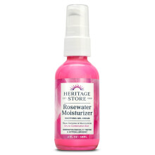 Heritage Store, Hydratant à l'Eau de Rose, Peau Sèche à Mixte, 2 fl oz (58 ml)