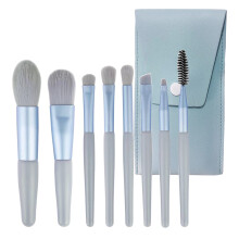 Sada tetcu na make-up 8 kusu mini tetcu na make-up tetce na make-up Foundation Blend Blush Concealer Eye Shadow Blend Sada tetcu na make-up pro c