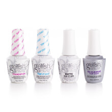 Gelish MINI 9mL Essentials Value Pack - LED/UV Cure Lngvarig Chip-resistant Professional Gel Nail Kit fr manikyr (Alla de bsta mini Essentials