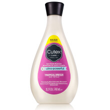 Cutex Gel Neglelakfjerner Ultra-kraftig og fjerner glitter og m?rkefarvede malinger Tropical Breeze Duft 15,2 Fl Oz