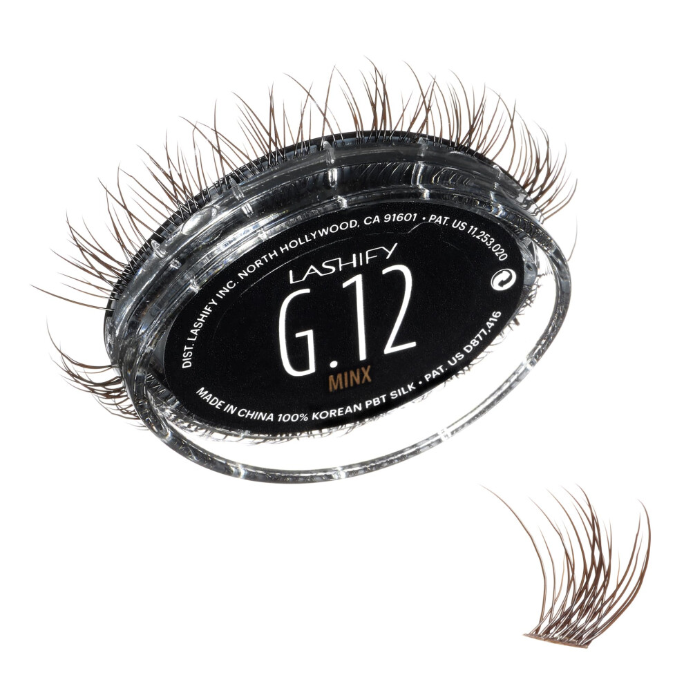 Lashify Gemini 12Mm Gossamer Lashes In Minx Color Easy Diy False Lashes For A Voluminous Wispy And Playful Look