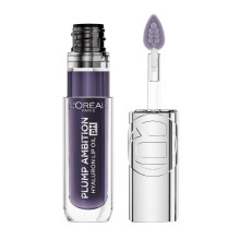 L'Oreal Paris Plump Ambition pH Hyaluron Lip Oil Color Shifting Lip Tint med 24HR Hydration Volumengivende glans og varig farve 090 pH Berry Noir