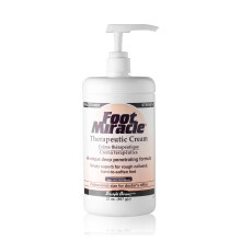 Crema terapeutica Foot Miracle Practitioner Strength 32 once con pompa