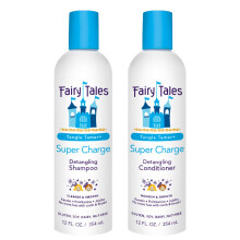 Fairy Tales Tangle Tamer Shampoo e balsamo districante per bambini - Protezione ultra idratante e anticrespo - Senza parabeni e solfati - 12