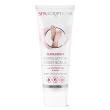 Scrub Esfoliante per Piedi SpaScriptions alla Menta Piperita, Olio di Cocco, AHA (10.5 oz)