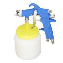 Pistola a spruzzo per vernici automobilistiche F75, 1,5 mm, corpo in acciaio inossidabile, tipo Hydrocone, vernice ad aria