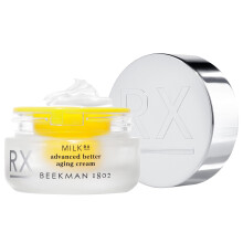 Beekman 1802 Milk RX Advanced Better Aging Face Cream - Mini - Goat Milk Protein Exosomes & Polypeptide Facial Moisturizer - Doctor Formulated for Co