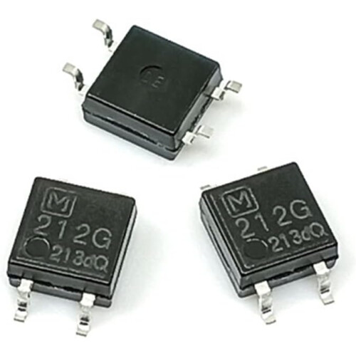 AQY212GSX Optocoupler Solid State Relay 5PC High Speed SMD Synchronous Isolation Module 2.5A 60V 1