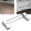 Acrylgriff 96mm Einloch Silber 131-138 g 13