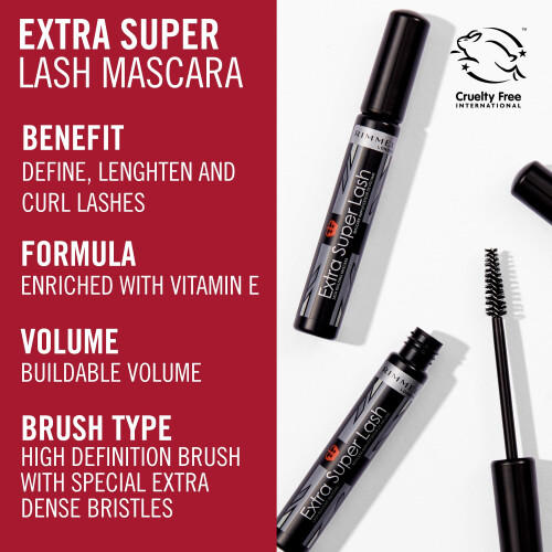 Rimmel Rimmel Extra Super Lash Mascara Brown Black 2