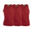 (Charcoal, 5XL) D555 Pure Cotton Long Length 3 Pack Vests 5