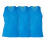 (Charcoal, 5XL) D555 Pure Cotton Long Length 3 Pack Vests 18