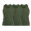 (White, 2XL) D555 Pure Cotton Long Length 3 Pack Vests 12