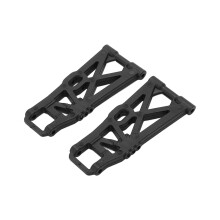 2 piezas de brazo oscilante inferior 90x38 mm ZD Racing 7184 Negro