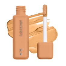 about-face Matte Fluid Eye Paint Light Transcending - High-Pigment Liquid Eyeshadow Long-Lasting No-Budge Matte Finish Vegan & Cruelty-Free (Cream