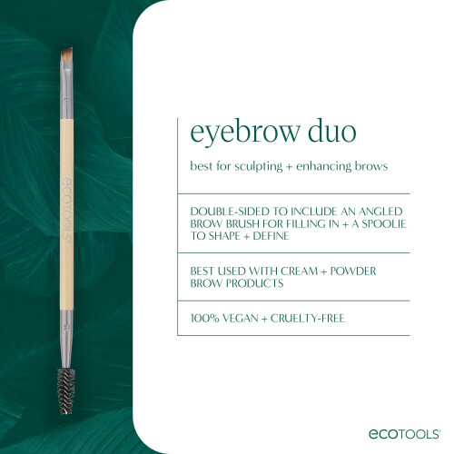 EcoTools EcoTools, Augenbrauen-Duo, 1 Pinsel 2