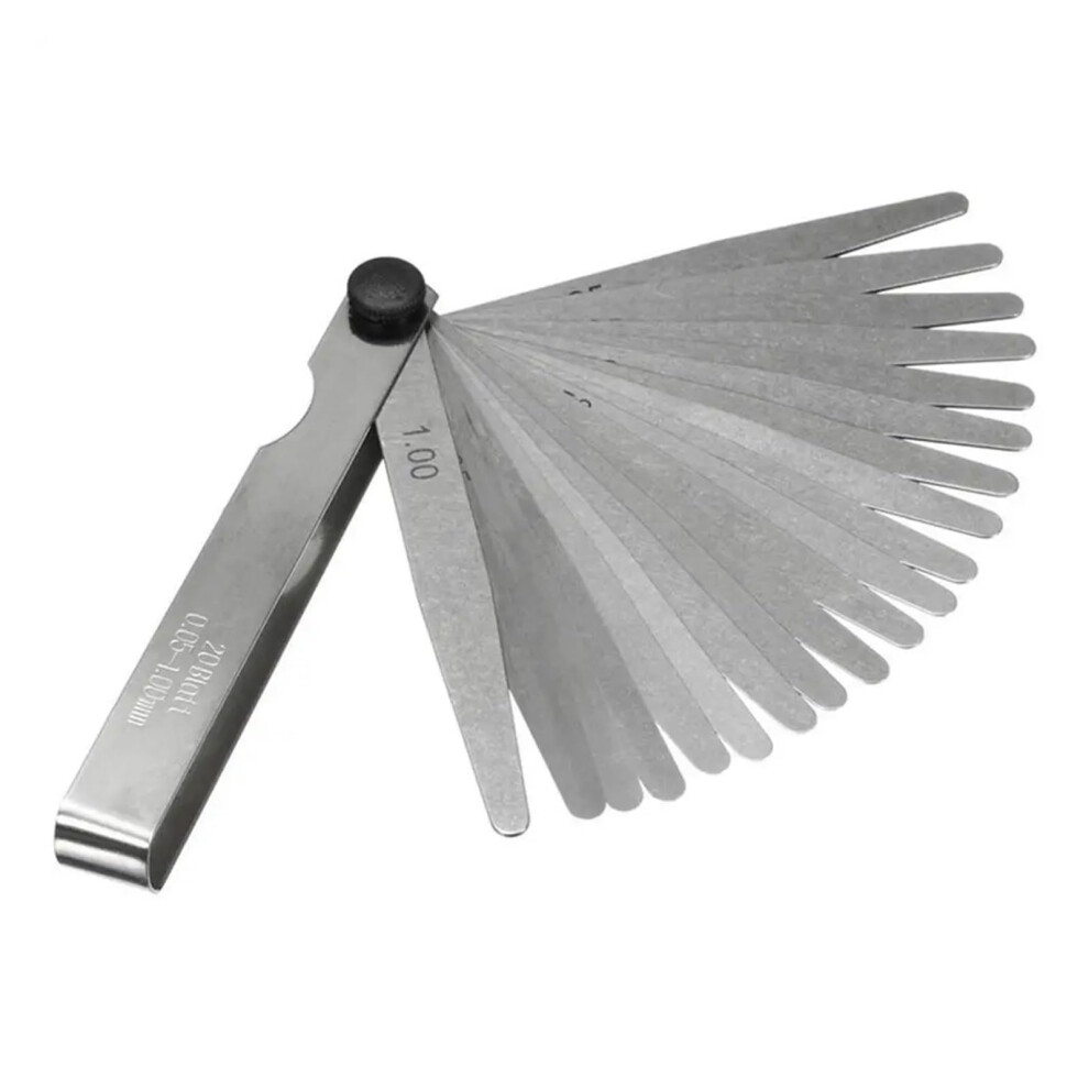 Feeler Gauge Metric Set 17 Blades 0.02-1.00Mm For Precise Measurements In Automotive And Mechanical Applications 6947110187846