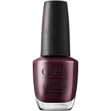 Vino gratuito per lacca delle unghie OPI | Smalto per unghie resistenti al chip rosso scuro opaco | Collezione Muse of Milano