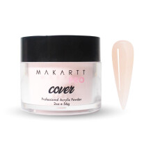 Polvere acrilica Makarttpro - copertura per unghie da 56 g/2 once per estensione perfetta per tecnici delle unghie private professionali - Colore: Cr