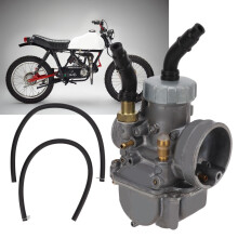 Conjunto de carburador metálico de 24 mm para motocicleta de 50 cc a 100 cc