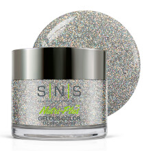 SNS Nail Dip Powder, Gelous Color Dipping Powder - Opal Starlight (Metallics/Silver) - Long-Lasting Acrylic Nail Color & Polish Lasts 14 Days - Low-Od