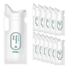 12pcs Disposable Urine Bags, 700ml Urine Bags for Travel Camping Emergency And Traffic Jam, Pee Bag