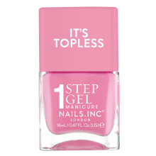 Nails Inc It's Topless Gel Neglelak 4-i-1 Base Coat Behandling Farve & Top Coat Langvarig St?rk Sp?nfri Negle Blank Salon Kvalitet Manicure Derhj