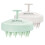 HEETA 2-Pack Hårbottenmassager Schampo Borste för Hårväxt, Silikon Scrubber 1