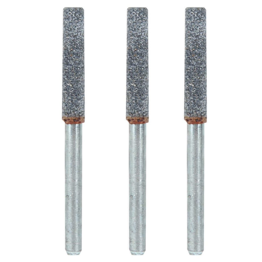 3Pcs 4Mm 5/32In Diamond Chainsaw Sharpener Burr 9387669799553