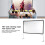 Portable Projection Screen 4K HD 16:9 Foldable 15