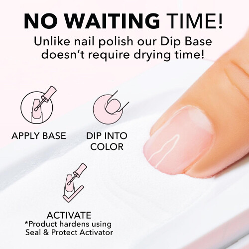 Kiara Sky Long Lasting Nail Dip Powder 10 oz Natural 2