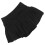 L Schwarzer Plissee-Tennisskirt mit Shorts Polyester 5