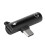 Adattatore splitter USB-C per audio da 3,5 mm e ricarica, 2 in 1, per telefoni e tablet, nero 9