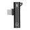 Adattatore splitter USB-C per audio da 3,5 mm e ricarica, 2 in 1, per telefoni e tablet, nero 11