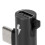 Adattatore splitter USB-C per audio da 3,5 mm e ricarica, 2 in 1, per telefoni e tablet, nero 5