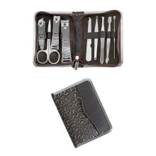 Dependable Industries Essentials Manikyr Pedikyr Set Nagelklippare 9 i 1