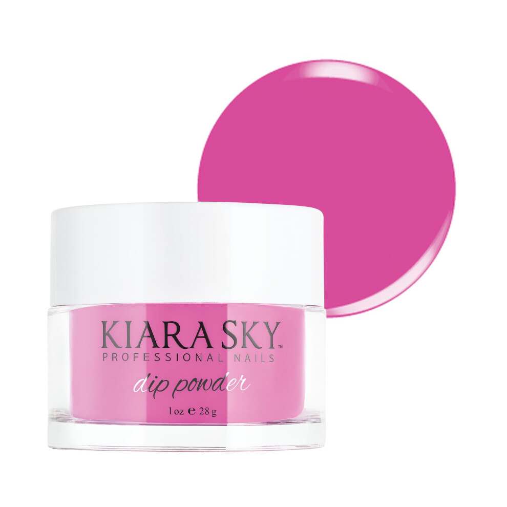 Kiara Sky Pink Dip Powder Tones 1 Oz, Razzleberry Smash